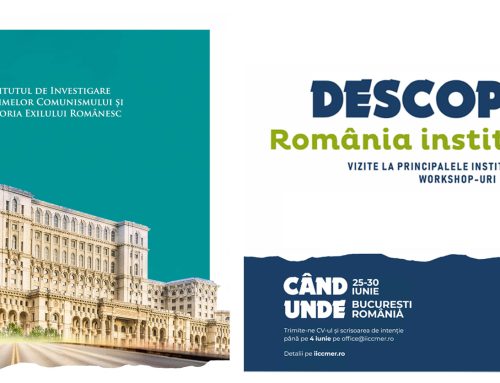 Aplică la Școala de Vară „Descoperă România Instituțională”!